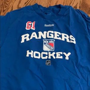 Rangers Reebok T shirt NASH